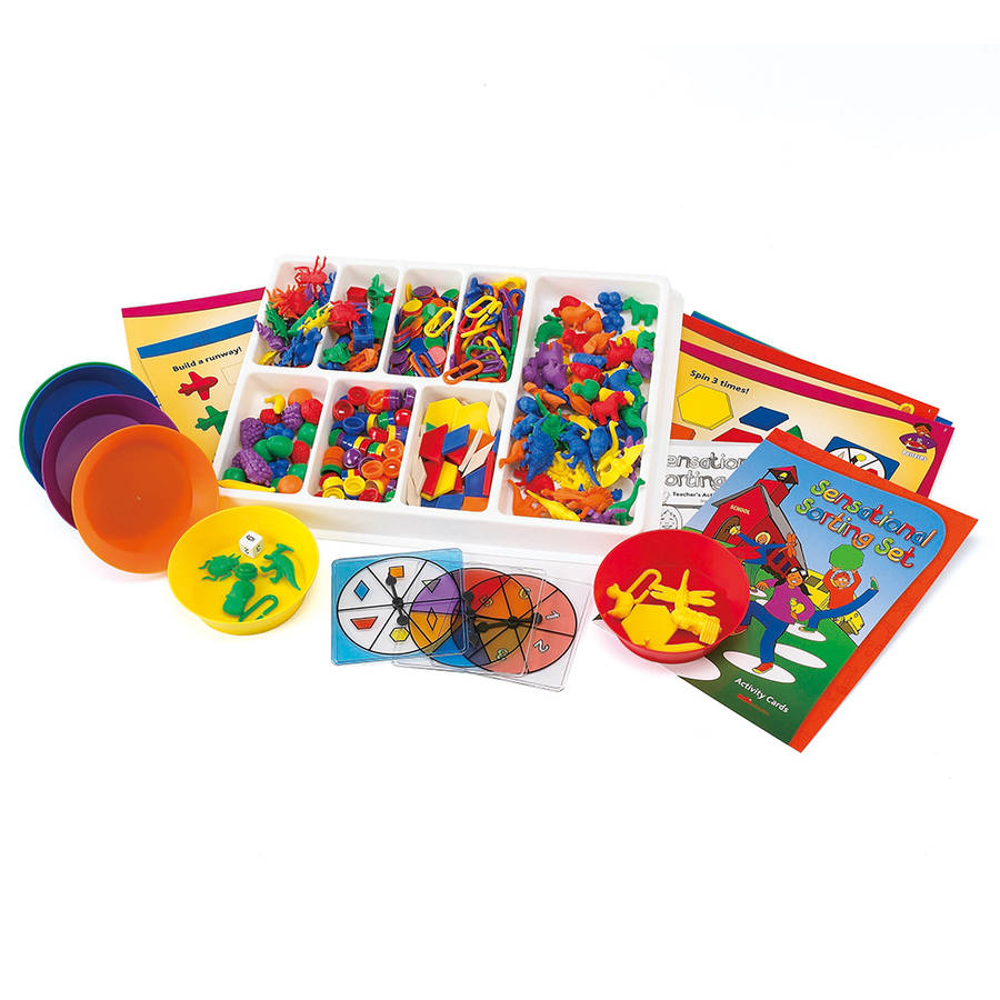 Greenbean Mathematics - Counting & Sorting Set - Colour Box- Damaged Packaging