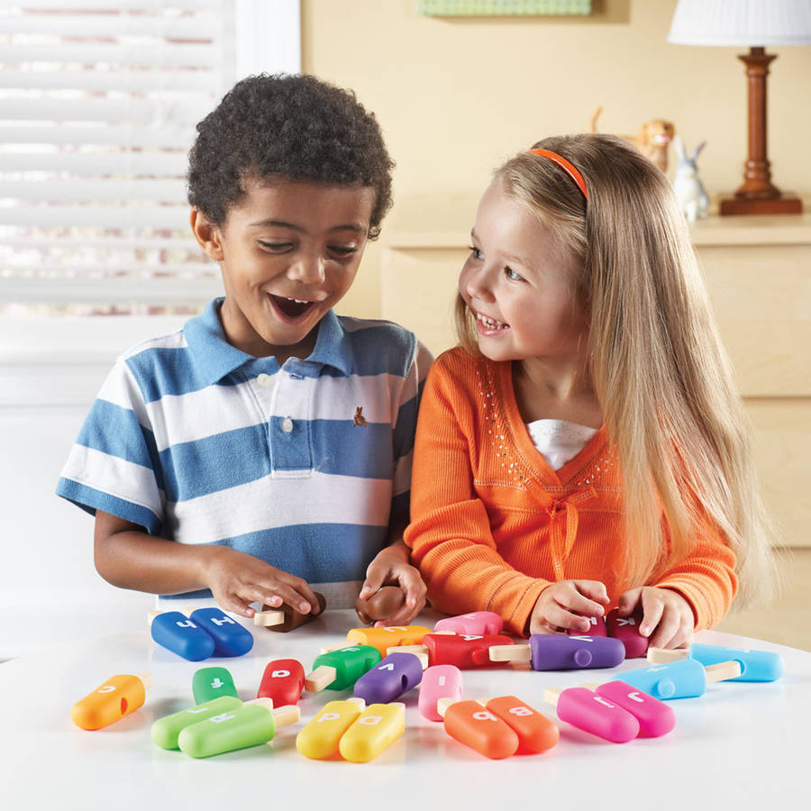 Learning Resources - Smart Snacks® Alpha Pops ABC Matching Toy for Toddlers