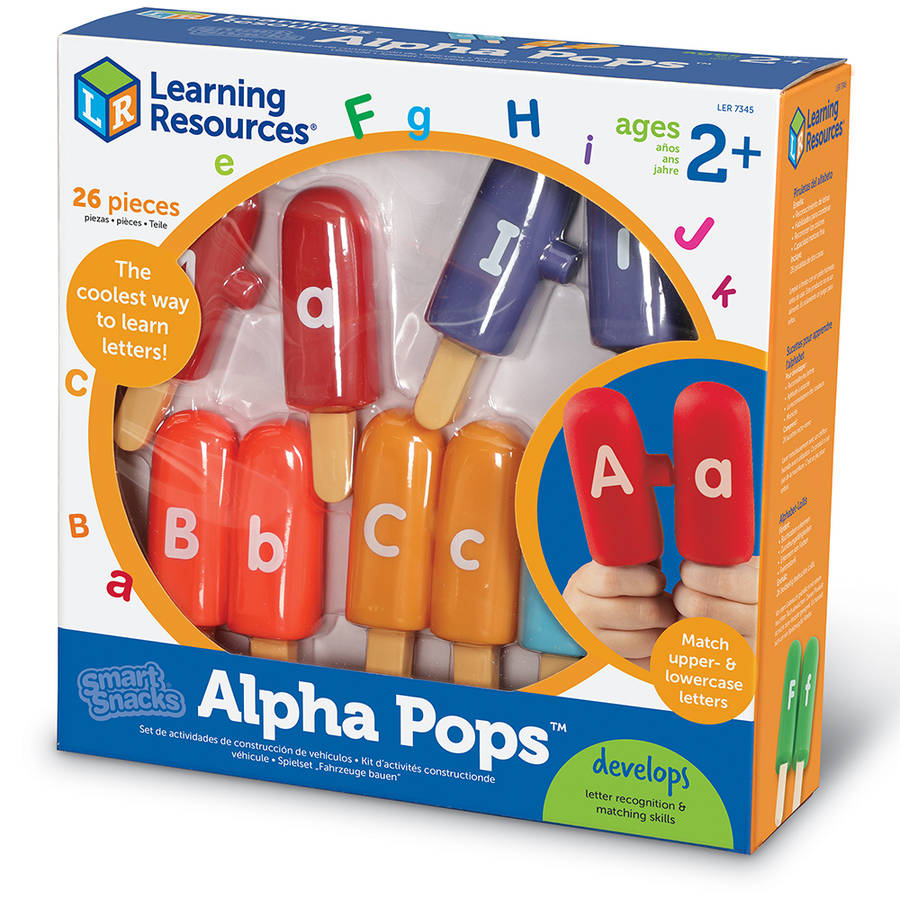 Learning Resources - Smart Snacks® Alpha Pops ABC Matching Toy for Toddlers