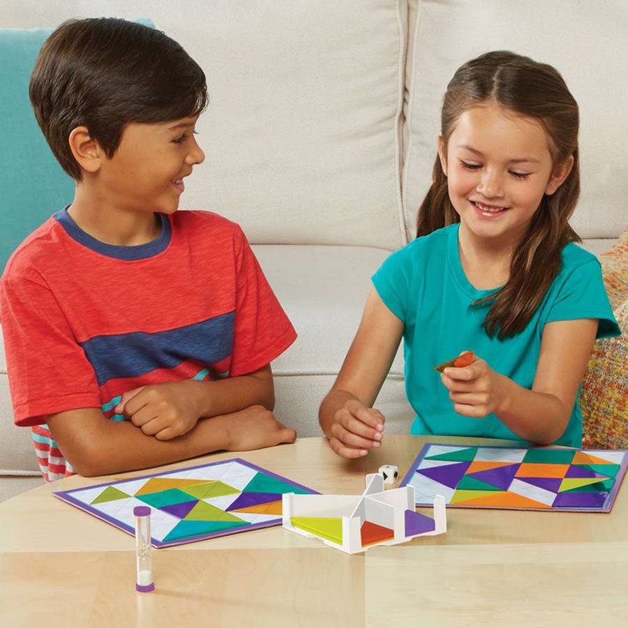 Learning Resources - Shapes Up Tangram Game- Damaged Packaging