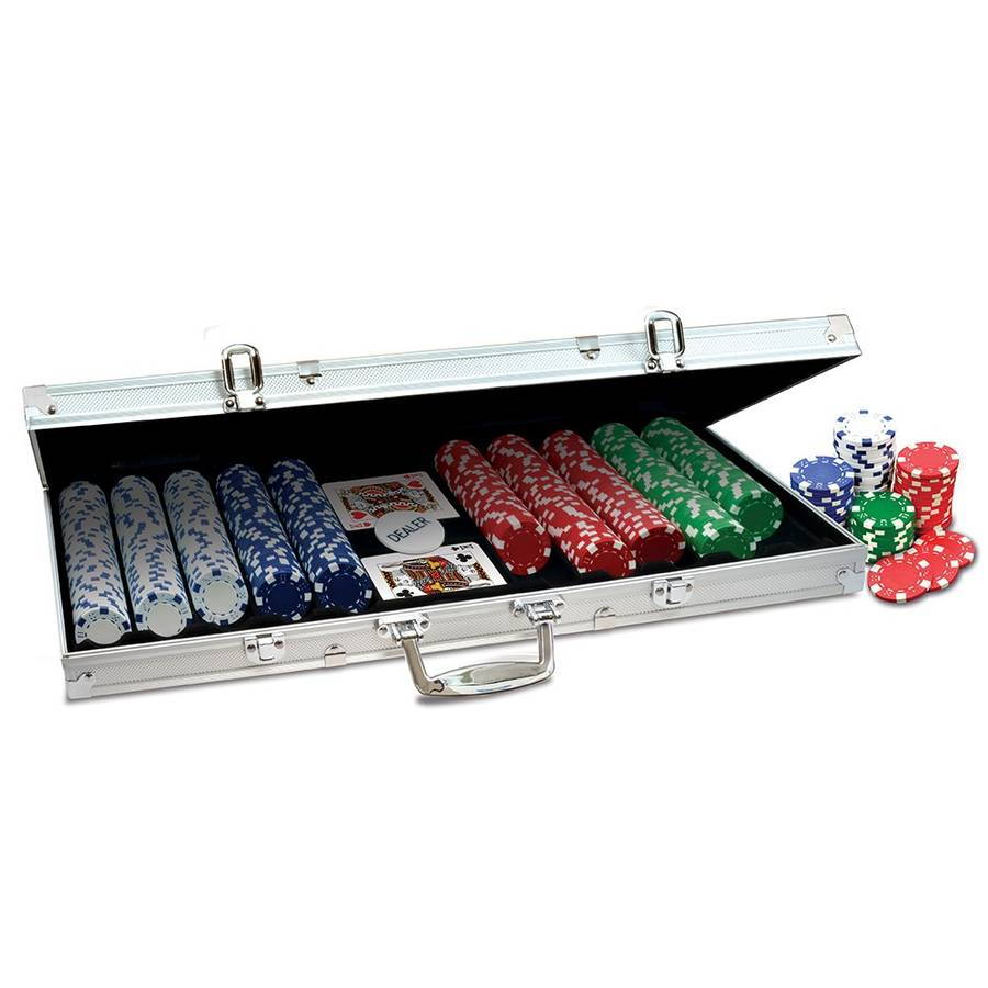 Ambassador - ProPoker Poker Chips In Aluminum Case 500 11.5g- Damaged Packaging