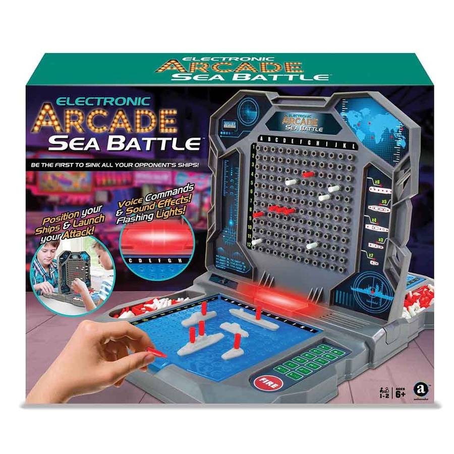 Ambassador - Electronic Arcade Sea Battle Game- Damaged Packaging