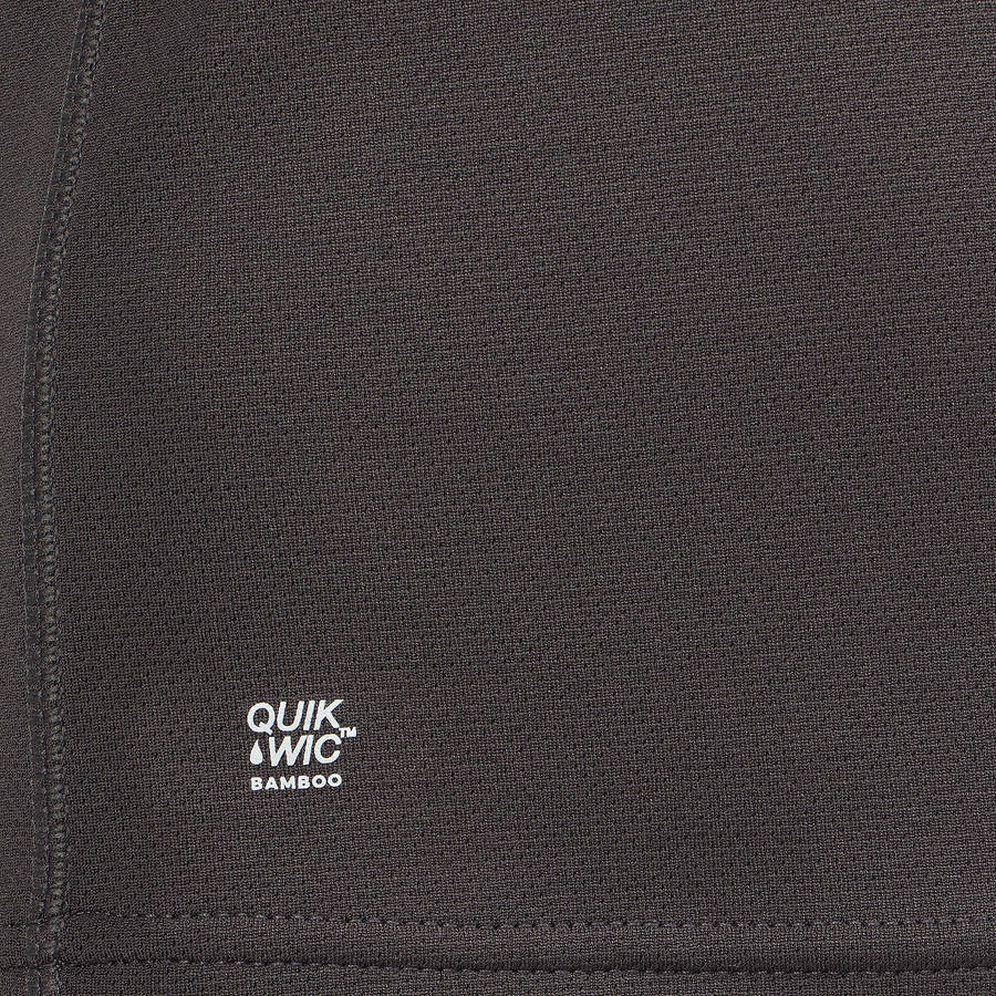 First Ascent Ladies Bamboo Thermal Long Sleeve Baselayer (Performance Grey)