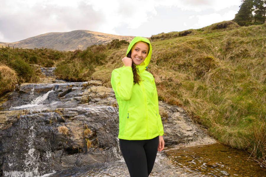 Mac in a Sac Origin 2 Waterproof Unisex Jacket (Neon Yellow)