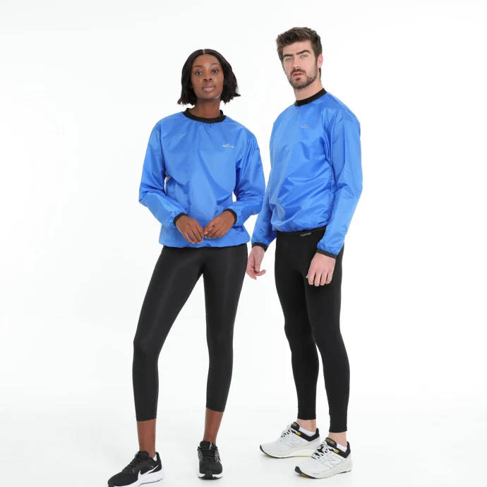 Second Skins Foul Weather Running Long Sleeve - Royal Blue