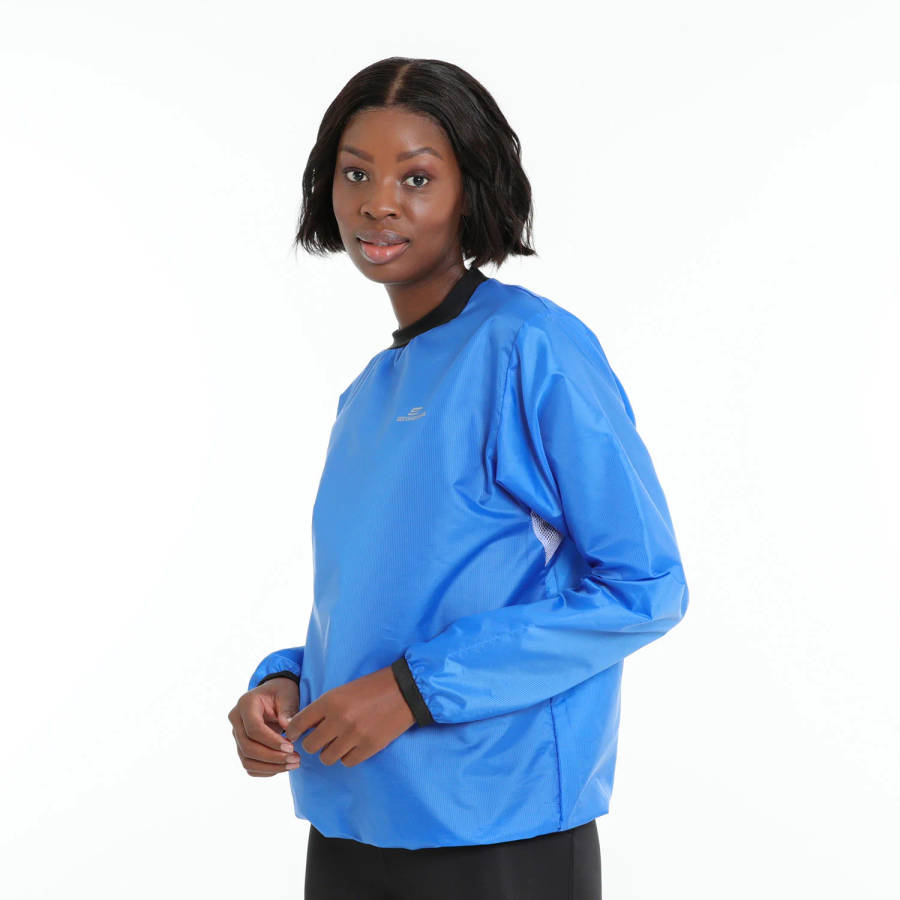 Second Skins Foul Weather Running Long Sleeve - Royal Blue