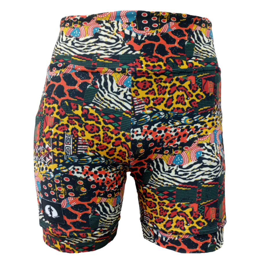 High Waist Funky Pants - Wild