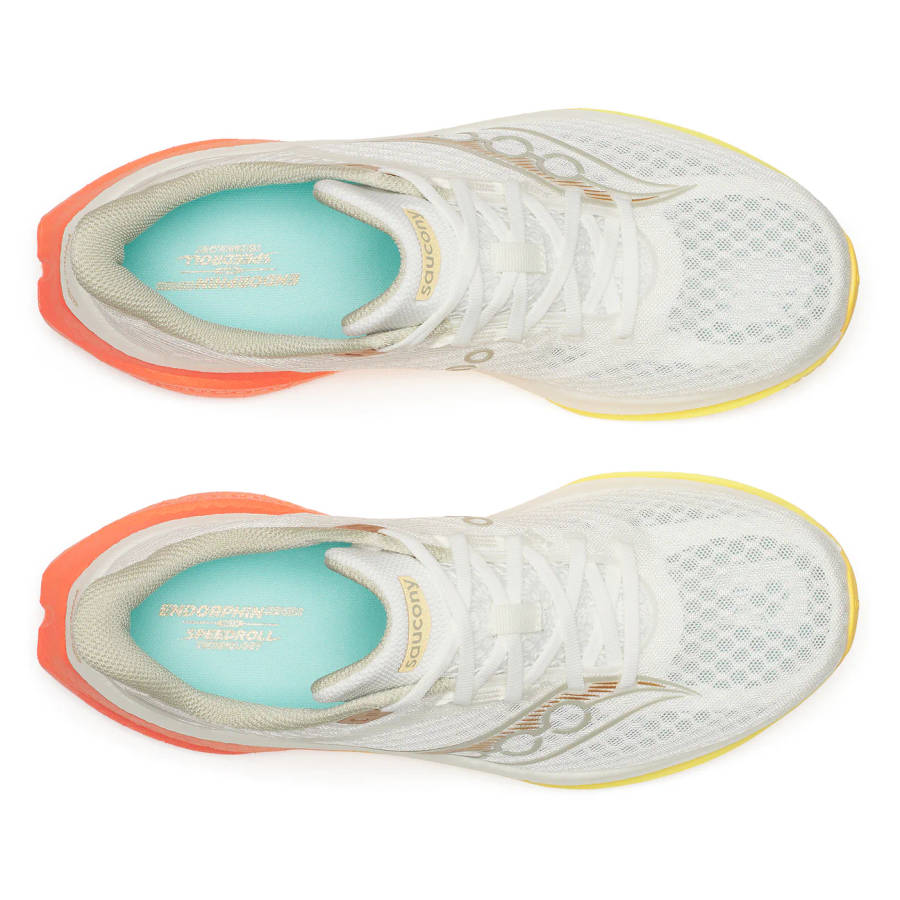 Saucony Endorphin Speed 5 Mens (Ivory/Fire)