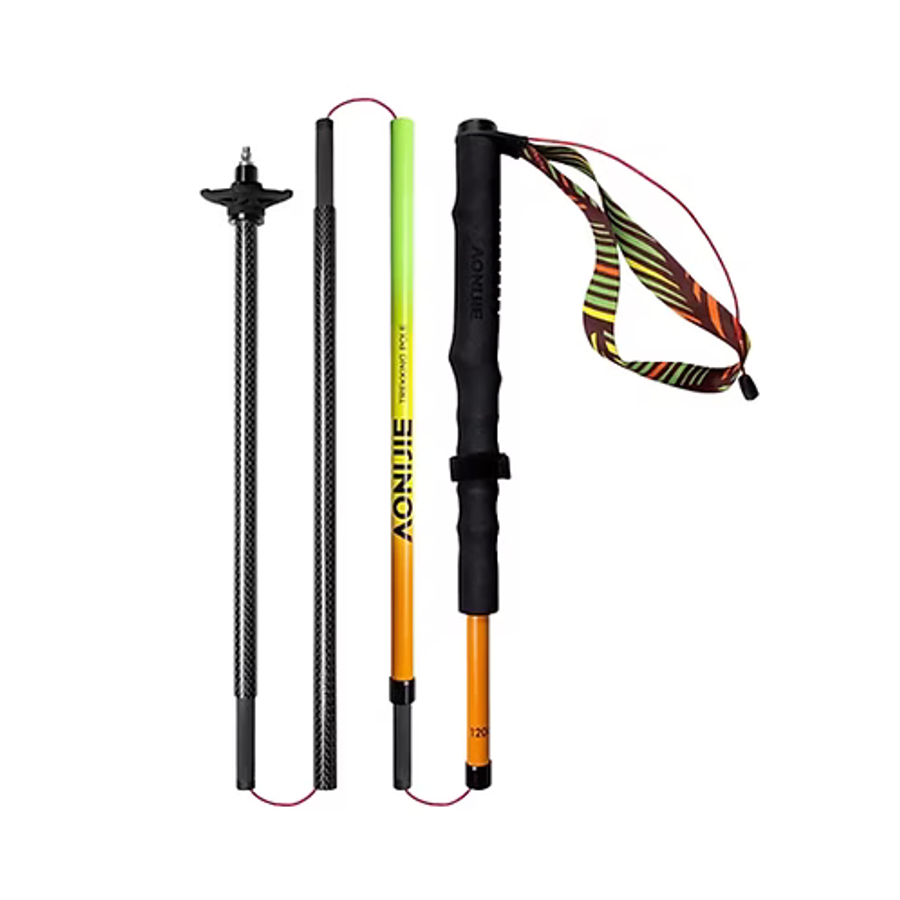 Aonijie Carbon Trekking Pole E4204-014 Ombre Orange 125cm (Single Pole)