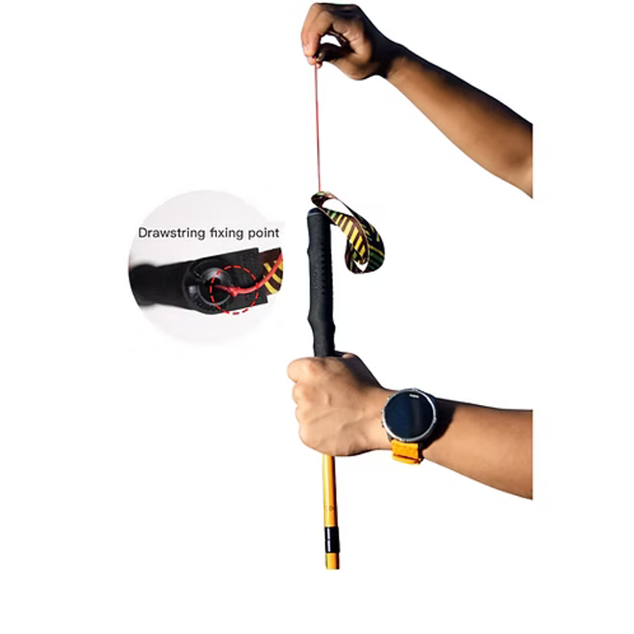 Aonijie Carbon Trekking Pole E4204-014 Ombre Orange 125cm (Single Pole)