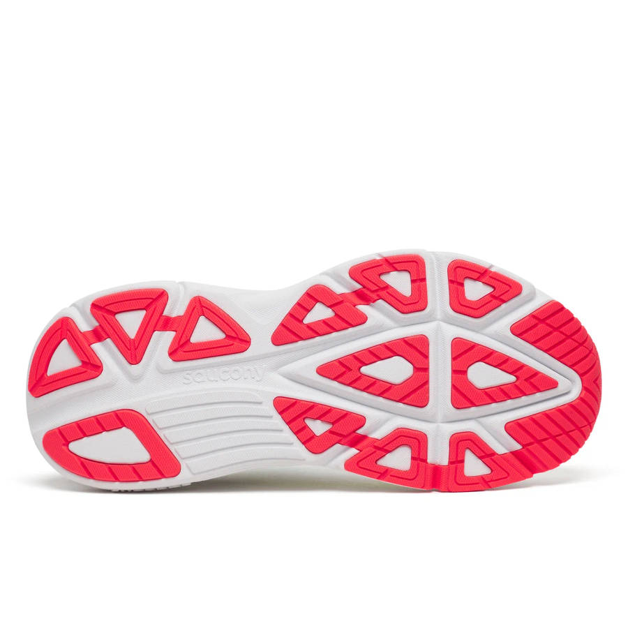 Saucony Guide 19 Road Running Shoes Men's (White/Citron)