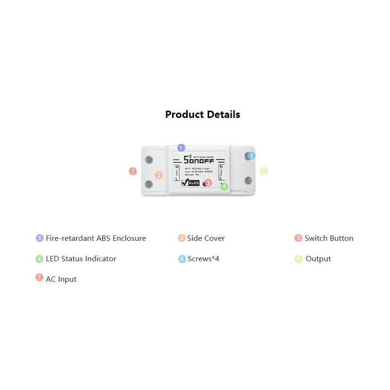 Sonoff Basic Smart Switch