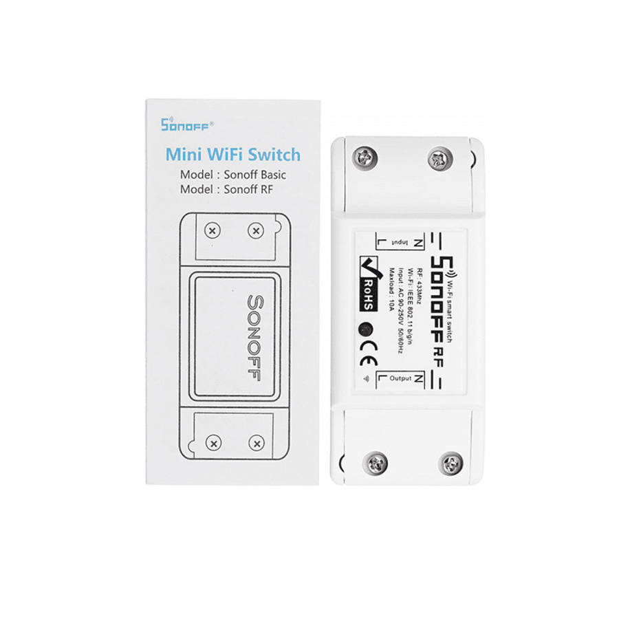 Sonoff RFR2 Wi-Fi & RF Smart Switch (RF Remote Sold Separately)