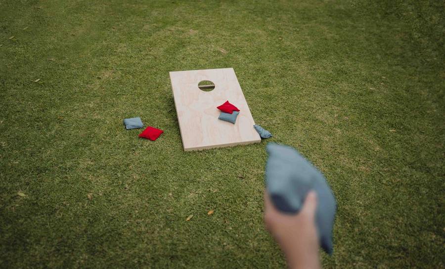 Trendify Giant Double Board Cornhole Game with Carry bag