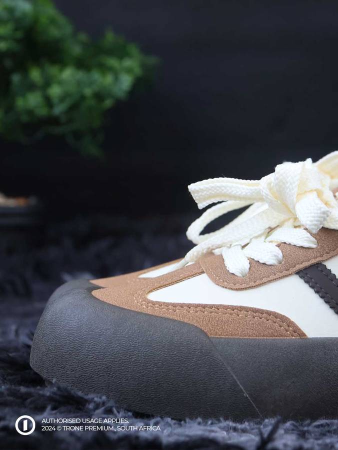 L.A.X Rebellion Sneakers - Brown Tint