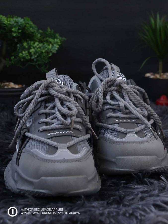Rugged-X Pump Sneakers - Grey
