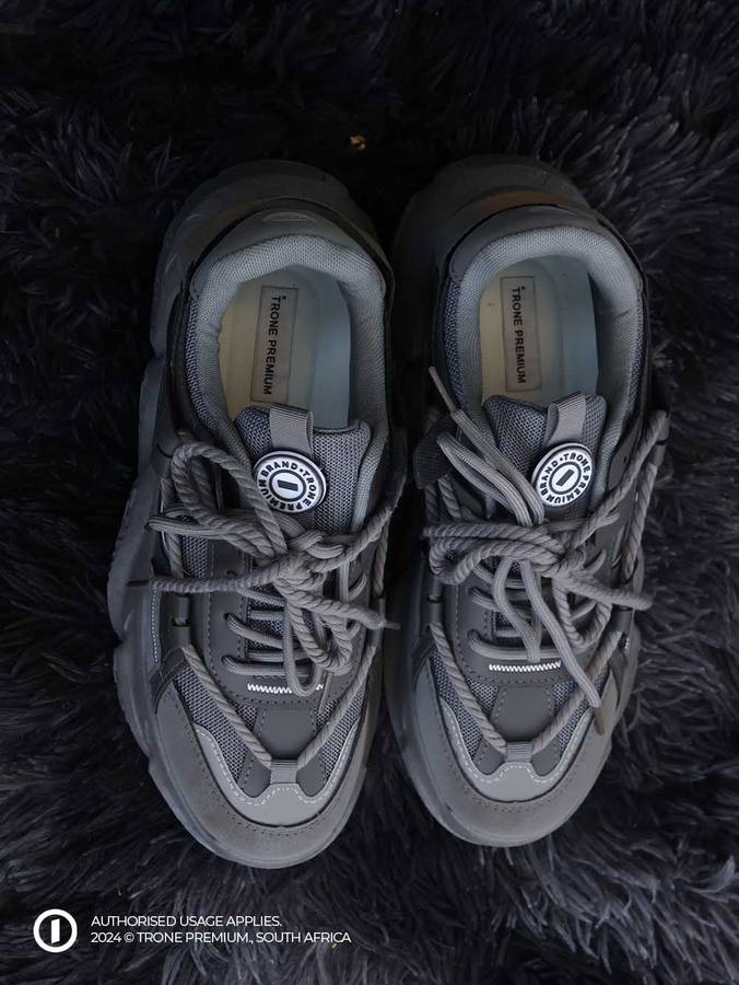 Rugged-X Pump Sneakers - Grey