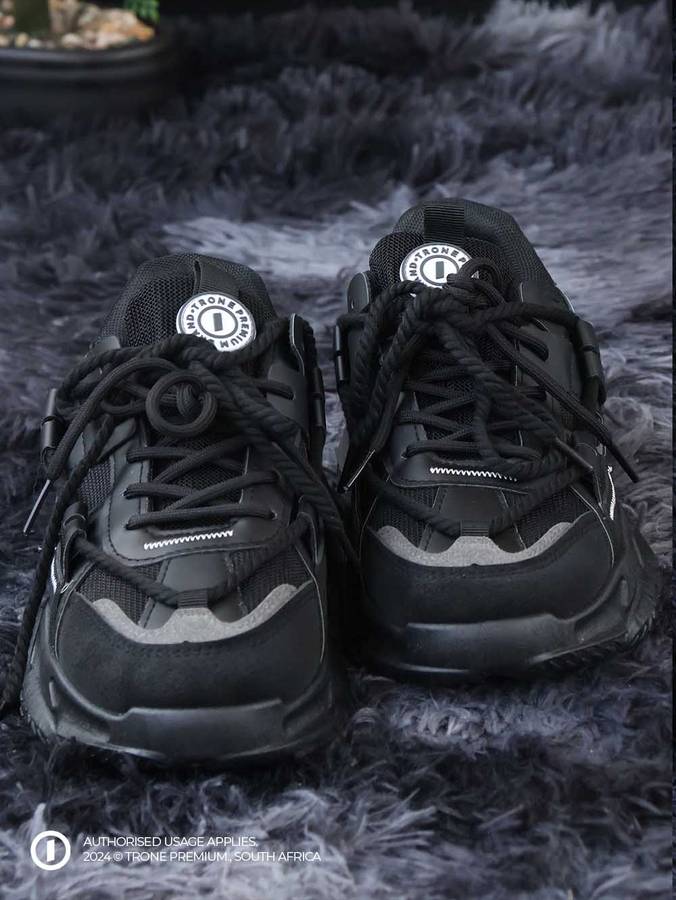 Rugged-X Pump Sneakers - Black