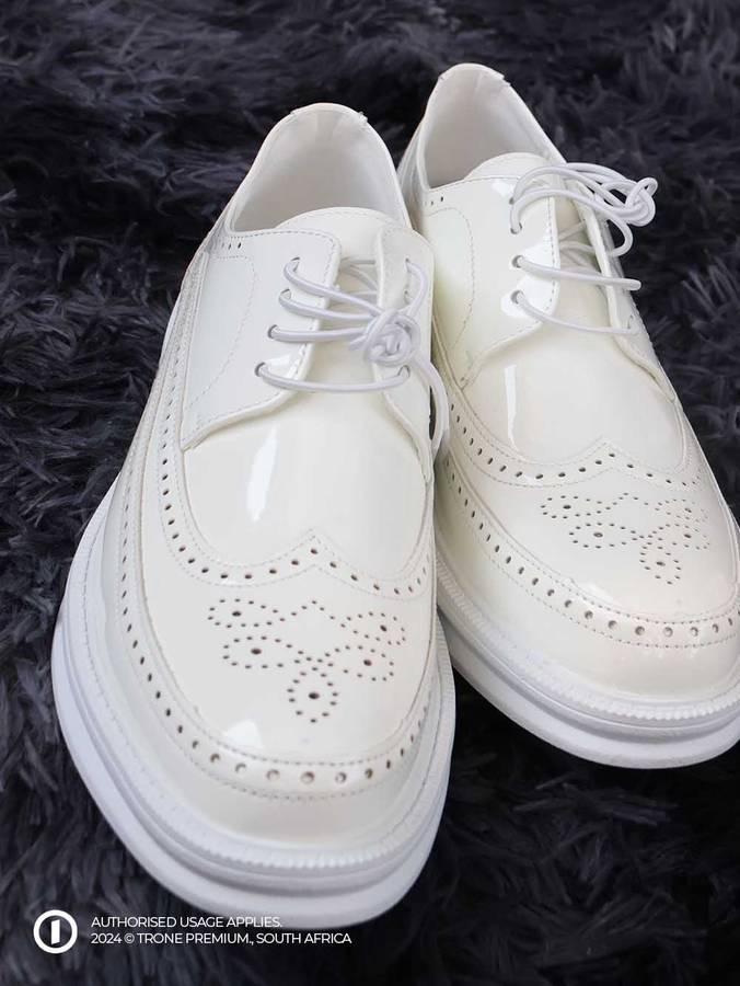 Trone Carrington Loafers - White Gloss