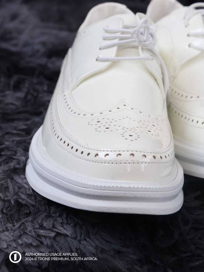 Trone Carrington Loafers - White Gloss
