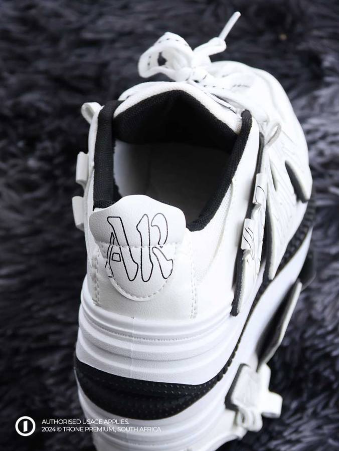 Trone x DMQ Sneakers - White