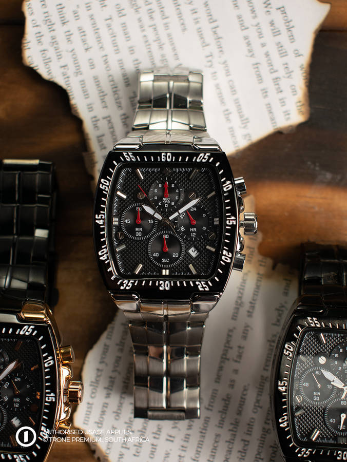 Premium WWOOR Alpha Watch - Silver