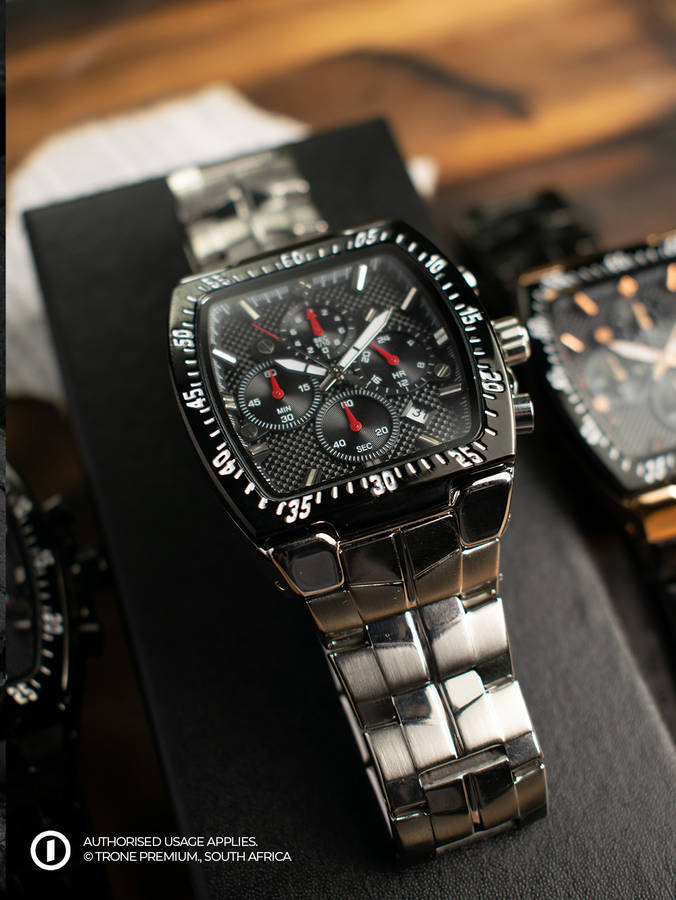 Premium WWOOR Alpha Watch - Silver