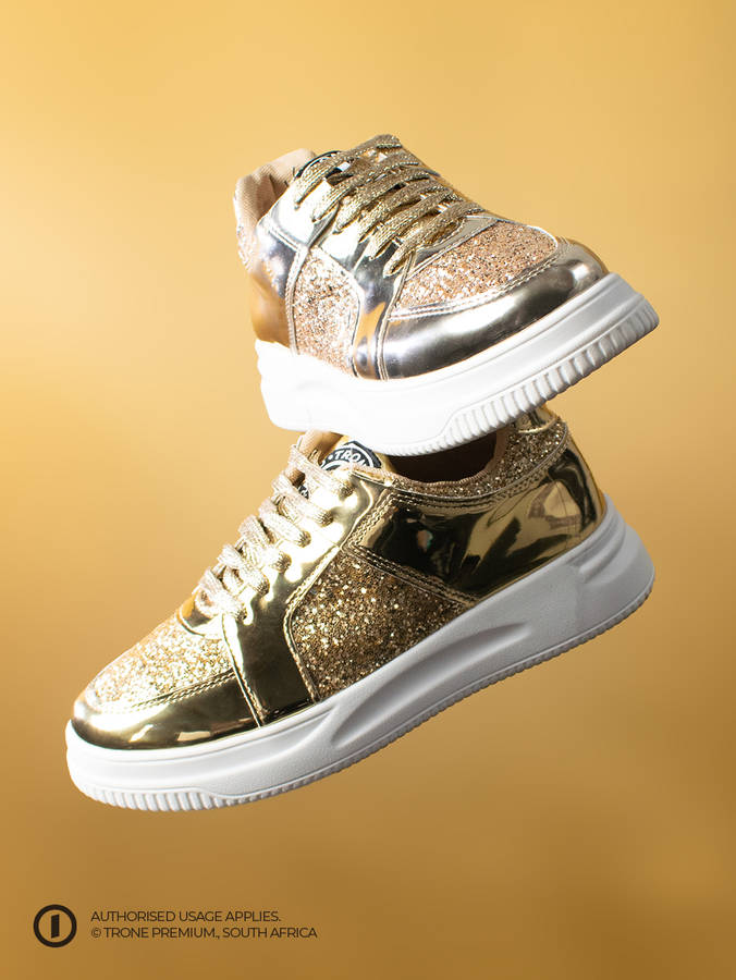 Reems Sneakers - Gold