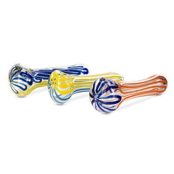 Glass Rasta Spoon Smoking Pipe
