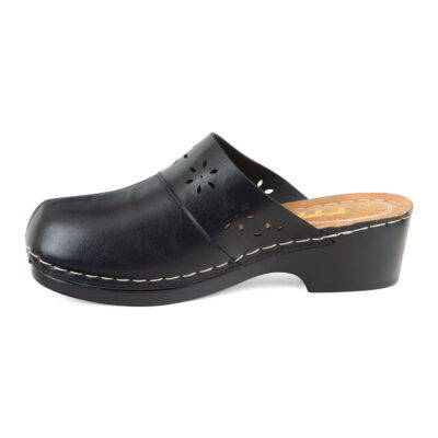 TTP Ladies Comfortable Mules with Cut-Out Decor