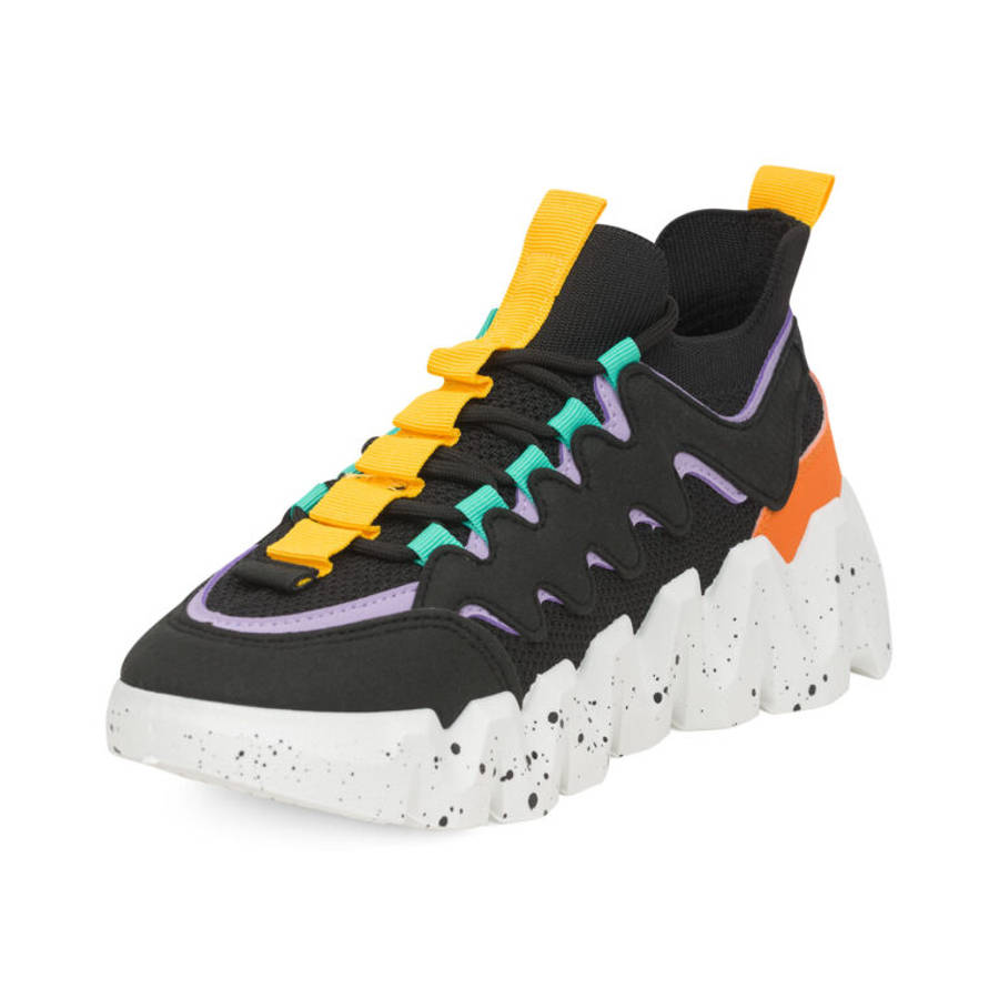 TTP Fashion Platform Low-Top Sneaker XB8601-Black