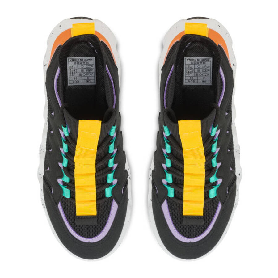 TTP Fashion Platform Low-Top Sneaker XB8601-Black