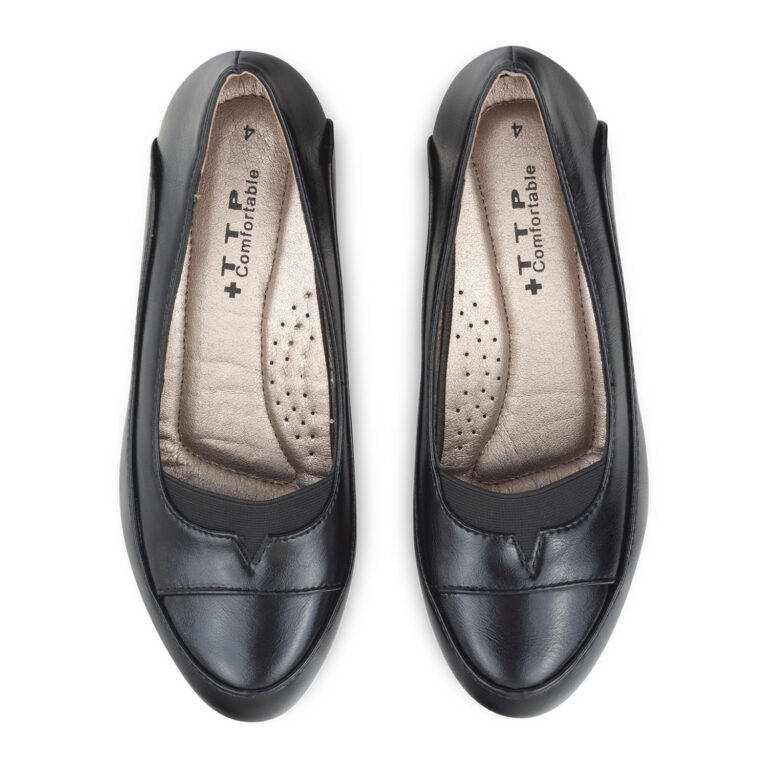 TTP Ladies Classic Slip-on Court Heels