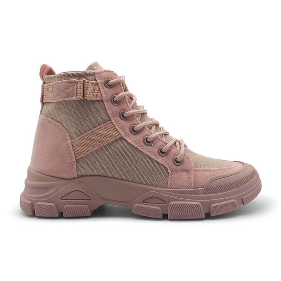 TTP Women's Fashion Lace-Up Combat Boot XB210406