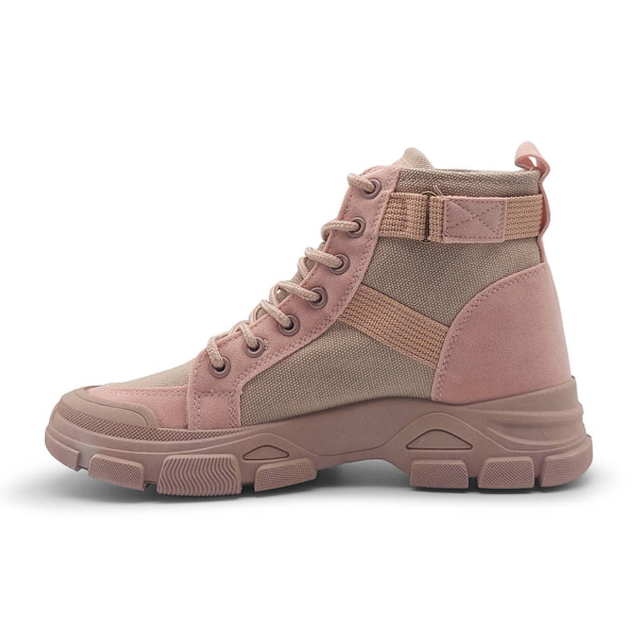 TTP Women's Fashion Lace-Up Combat Boot XB210406