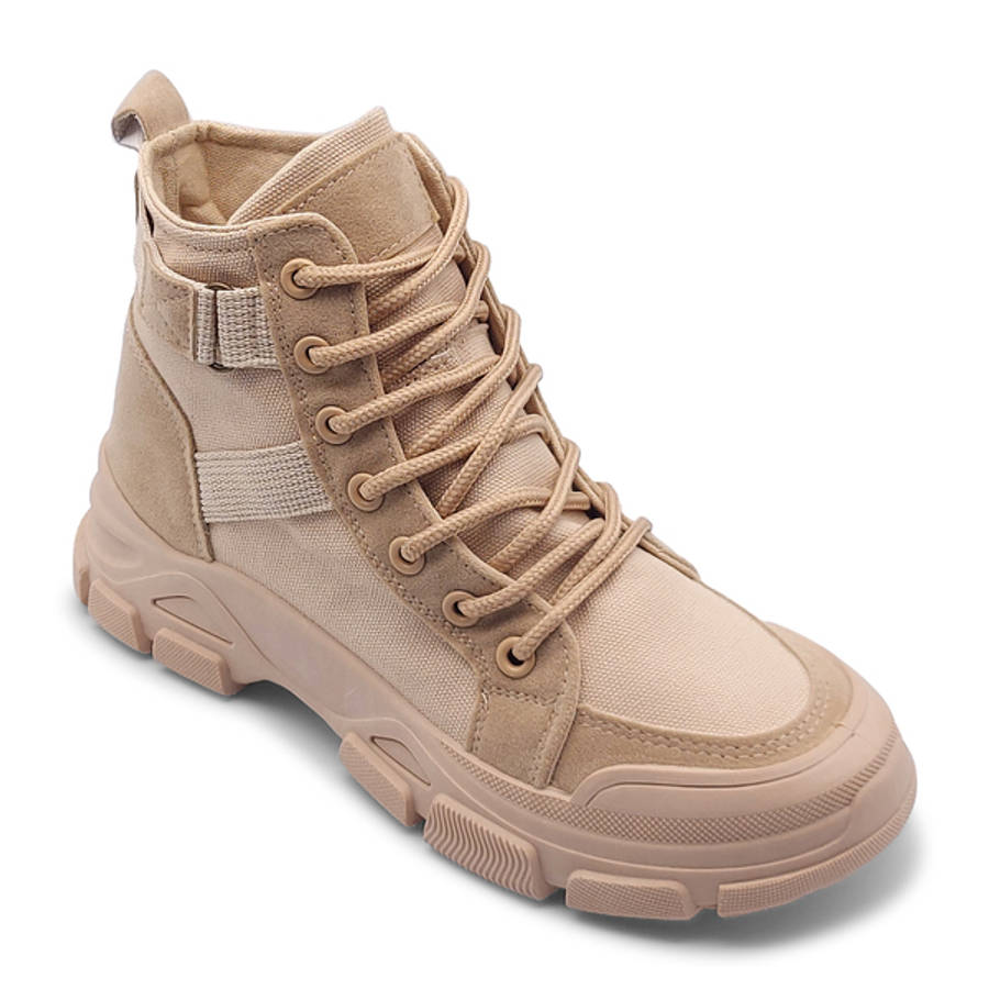 TTP Women's Fashion Lace-Up Combat Boot XB210406