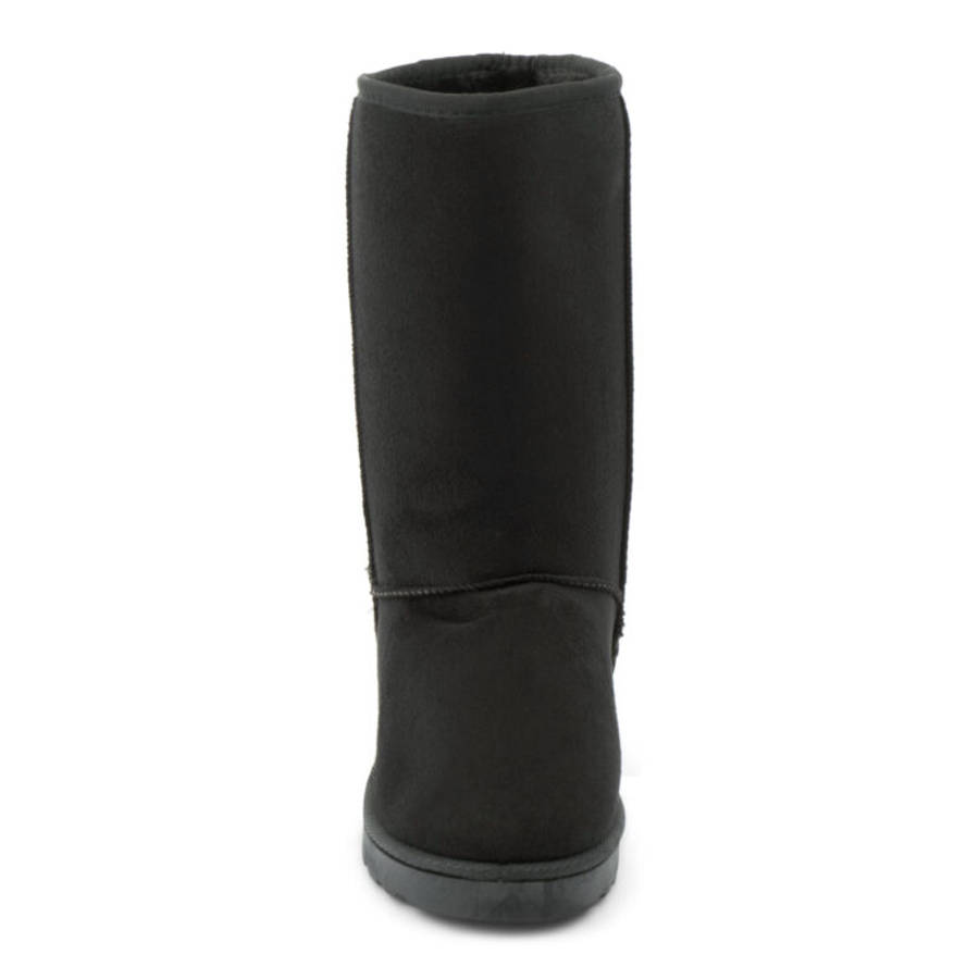 TTP Women's Suede Simple Mid-Calf Polar Boots