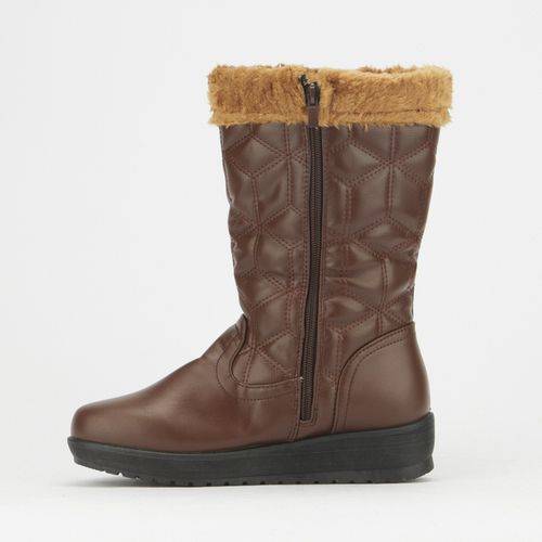 TTP Lady's Fashion Dual Button Polar Boot with Side Zipper XB8501