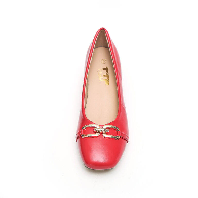 TTP Classic Square Toe Slip On Courts with Metalic Decor JSF2-1