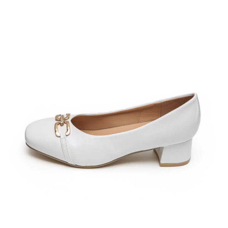 TTP Classic Square Toe Slip On Courts with Metalic Decor JSF2-1