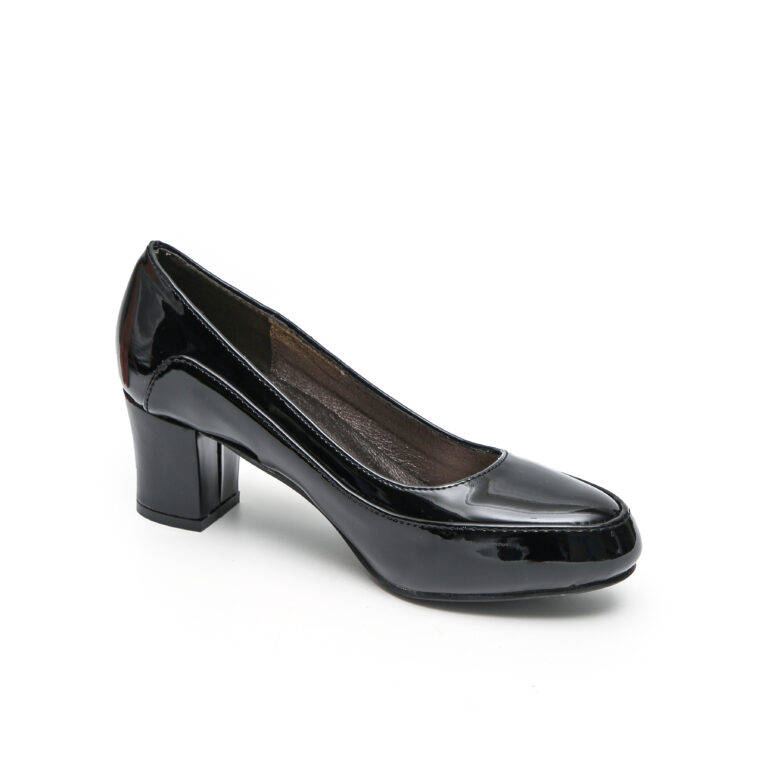 TTP Comfortable Block Heel Patent Courts JSF10