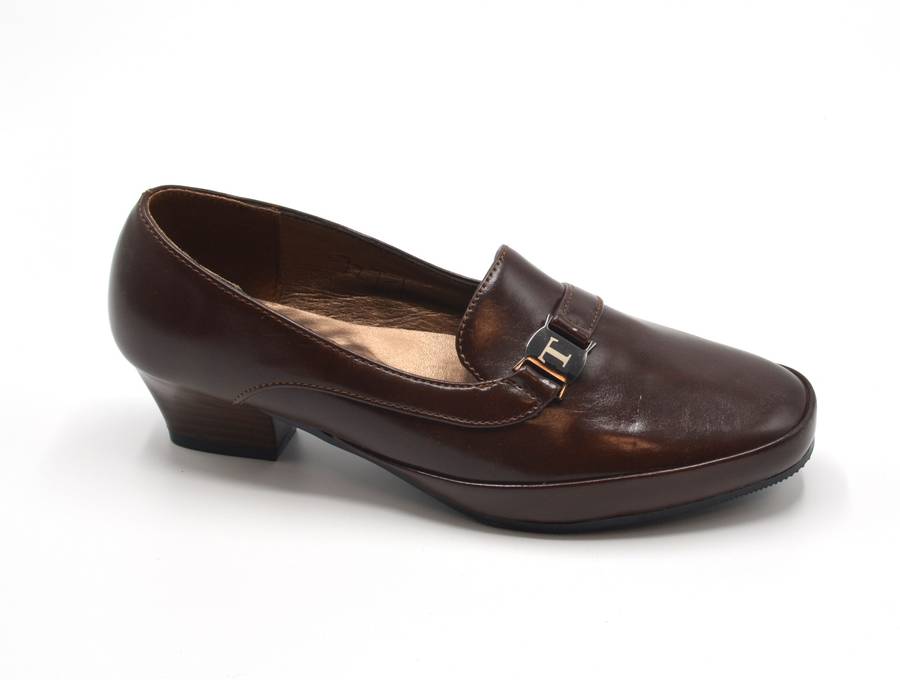TTP Ladies Low Heel Court Shoe