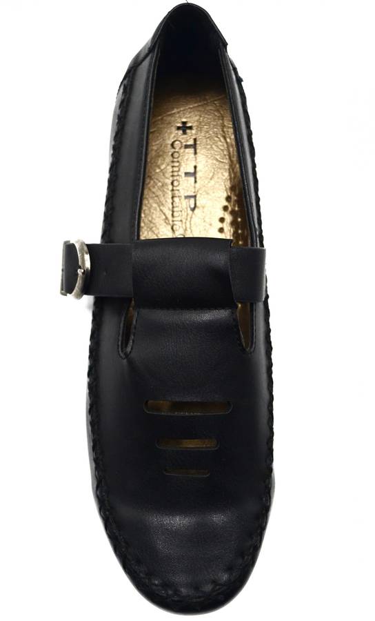 TTP Men's Buckle Moccasin with Cut out Details on Vamp