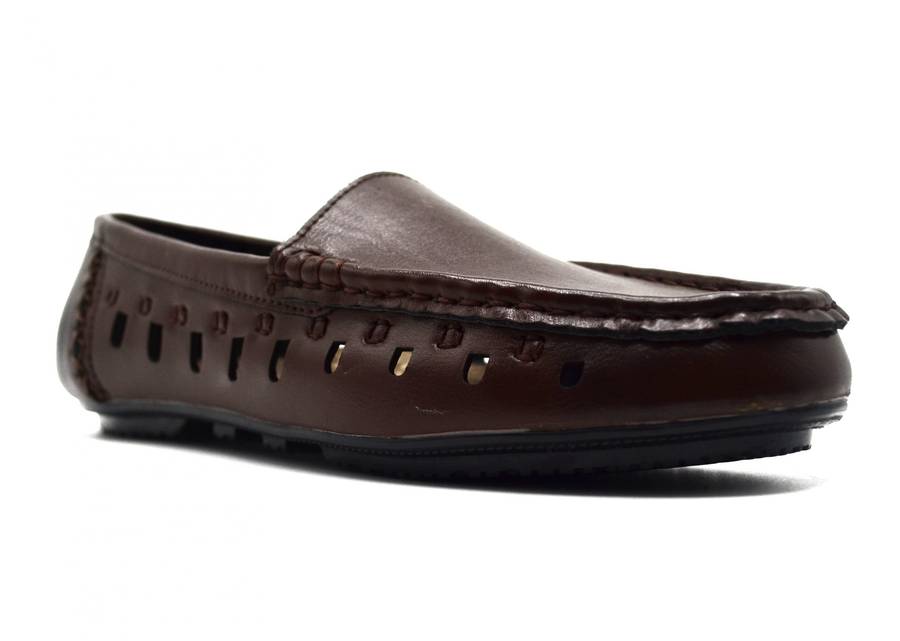 TTP Men's Moccasin with Cut Out Details
