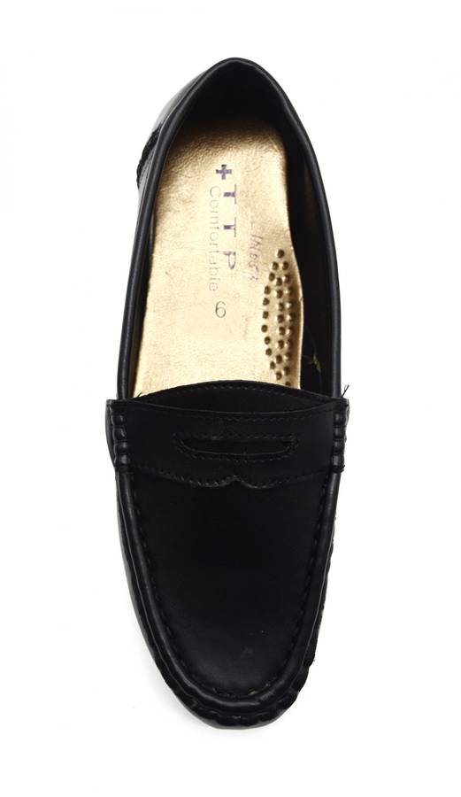 TTP Men's Moccasin with Cut out Detailed Decor on Vamp