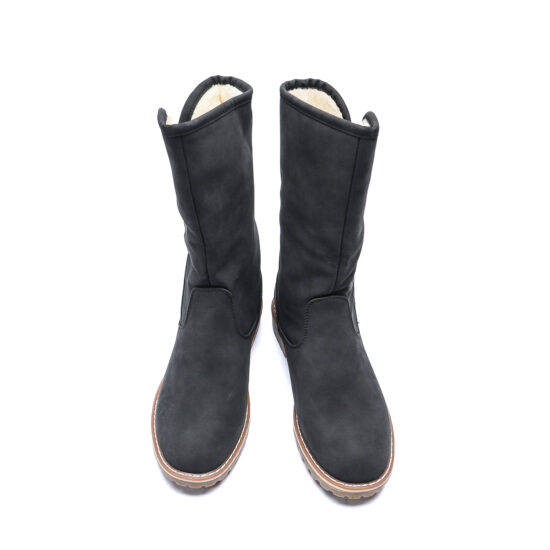 TTP Platform Fashion Mid-Calf Boots with Side Zipper XB8208
