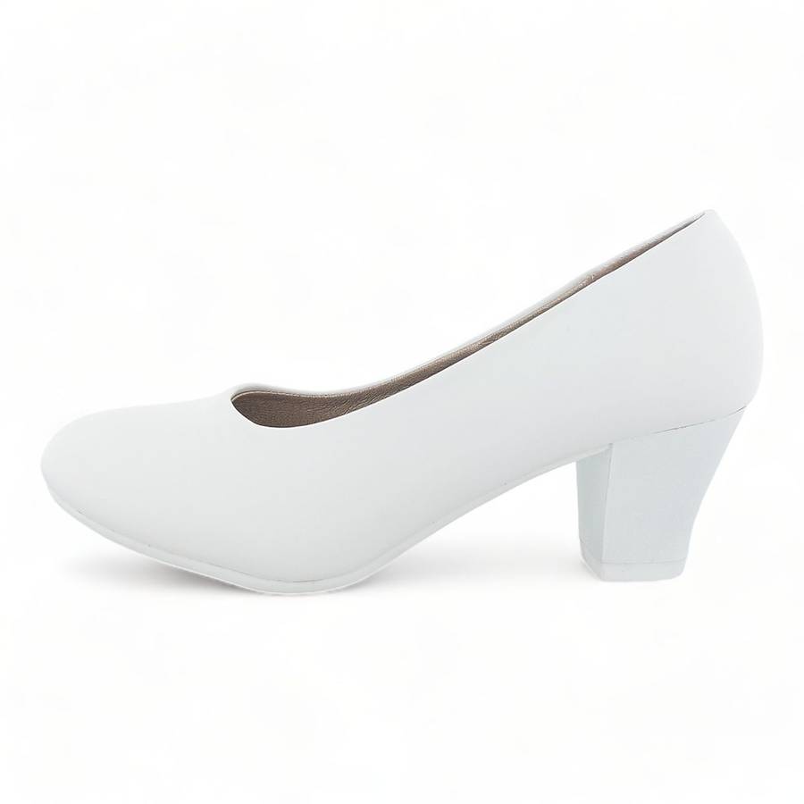 TTP Ladies Classic Slip-on Court Heels CY1125-1
