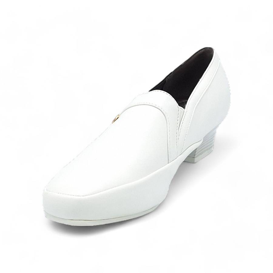 TTP Women PU Square Toe Block Heels HT727-3