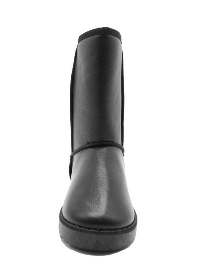 TTP Women's Simple PU Ankle Polar Boots