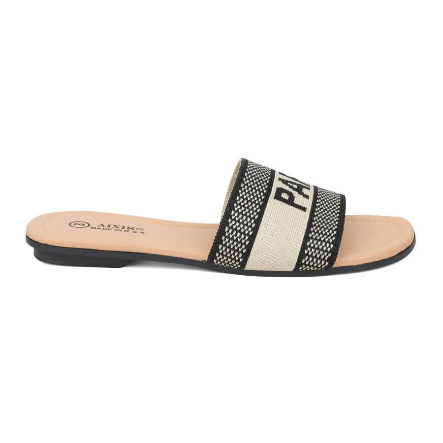 Alxir - Ladies Paris Style Textile Slippers PSL4103A